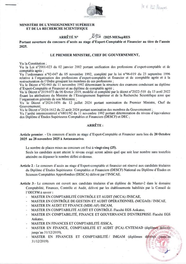 concours sessioN 2025